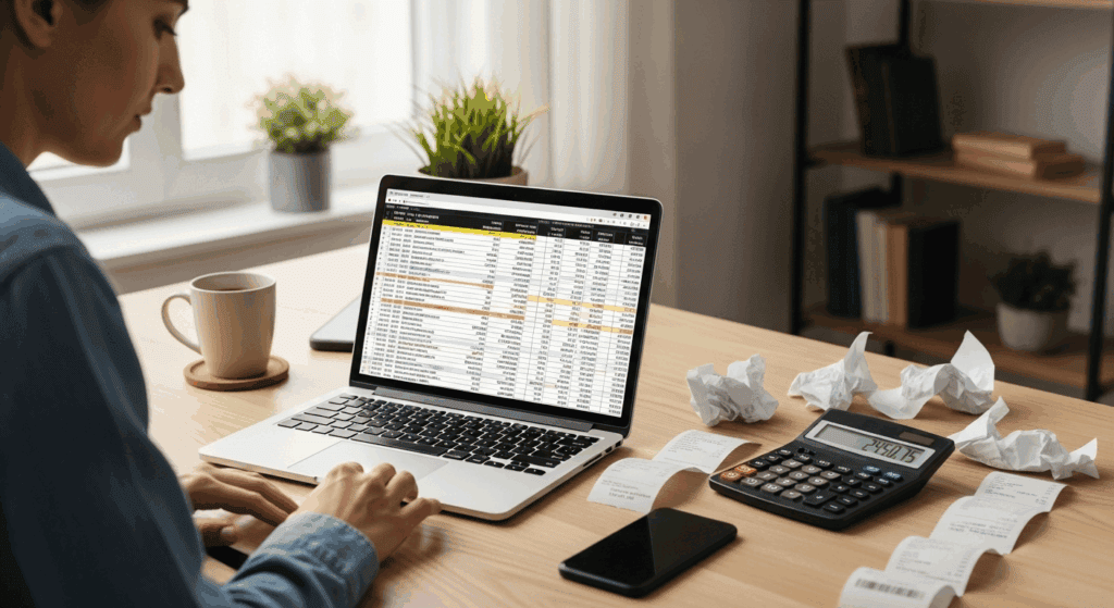 Freelancer consolidating income